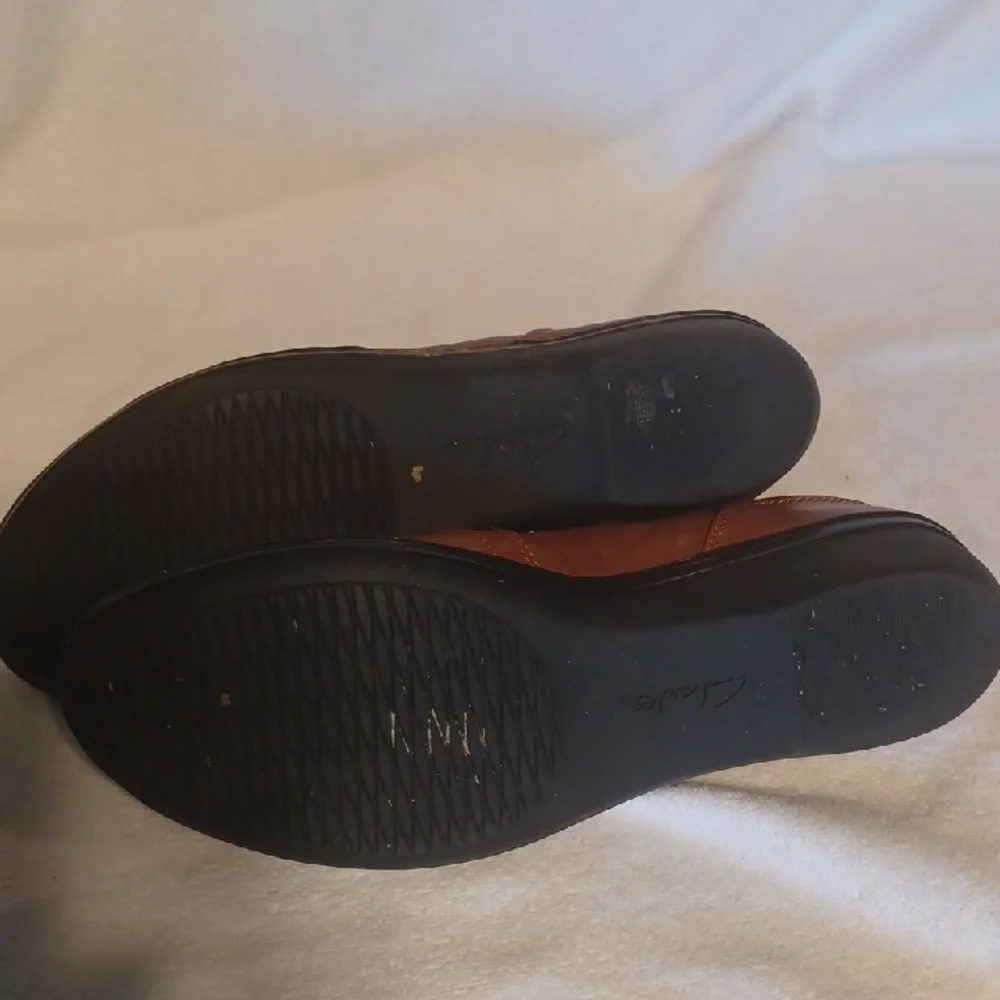 Clarks Women's Brown Leather Loafers Women's Size 7
